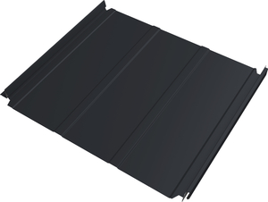 Кликфальц Double Pro Line Grand Line 0,5 GreenCoat Pural БТ матовый RR 23 темно-серый (RAL 7024 мокрый асфальт)