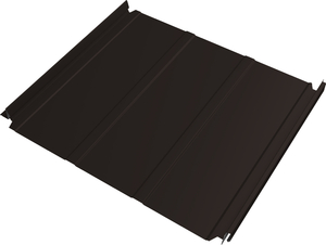 Кликфальц Double Pro Line Grand Line 0,5 GreenCoat Pural БТ матовый RR 32 темно-коричневый (RAL 8019 серо-коричневый)