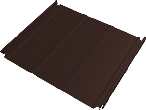 Кликфальц Double Pro Line Grand Line 0,5 Velur с пленкой на замках RAL 8017 шоколад