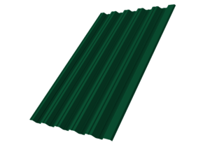 Профнастил НС35R Grand Line 0,45 Drap ТР RAL 6005 зеленый мох