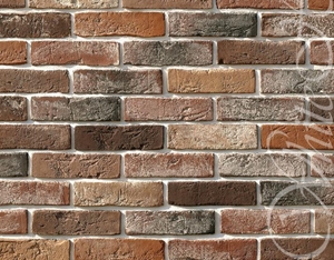 Рядовая плитка White Hills Design Лондон брик, 303-90 c расшивкой 1,2 см.