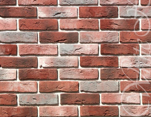 Рядовая плитка White Hills Лондон брик, 302-70 c расшивкой 1,2 см.