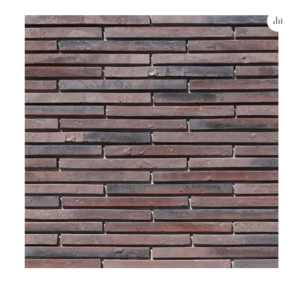 Рядовая плитка White Hills Реген брик 691-40 с расшивкой 1,2 см